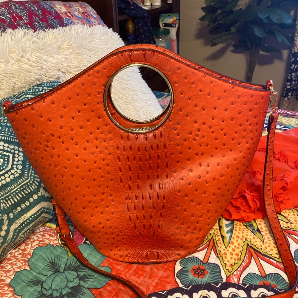 Sienna faux leather handbag